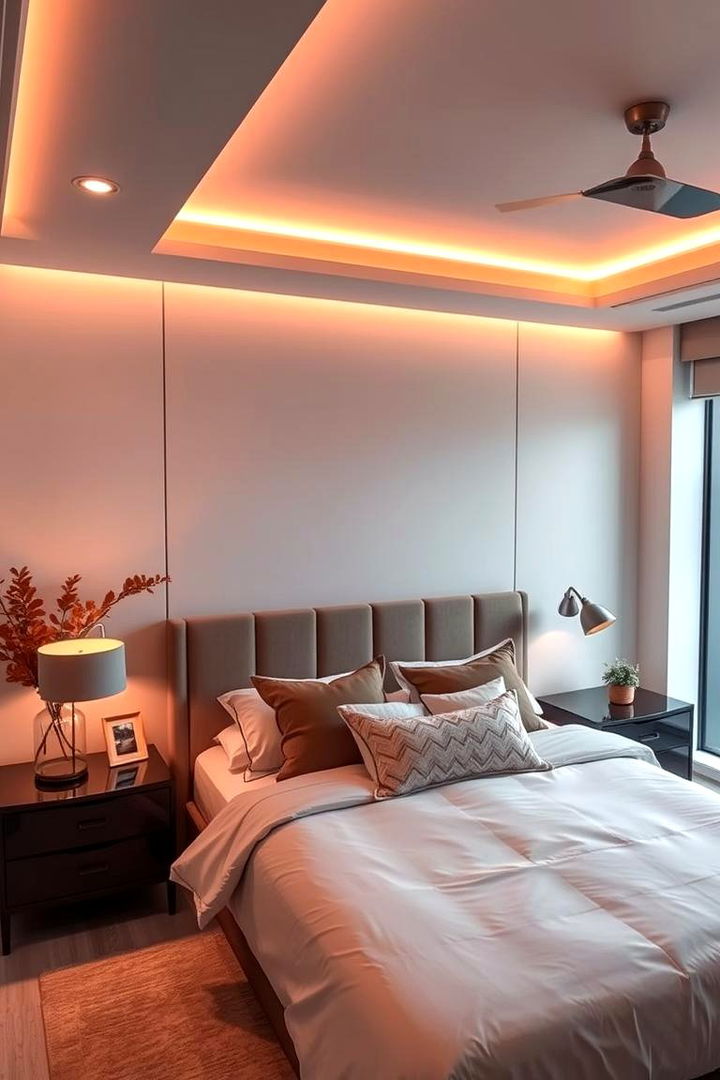 Setting the Mood with Coral Lighting - 22 Coral Bedroom Ideas