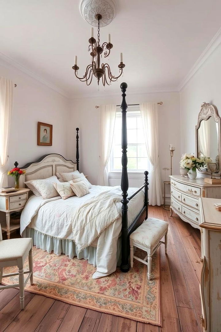 Shabby Chic Vibes - 22 Country Bedroom Ideas