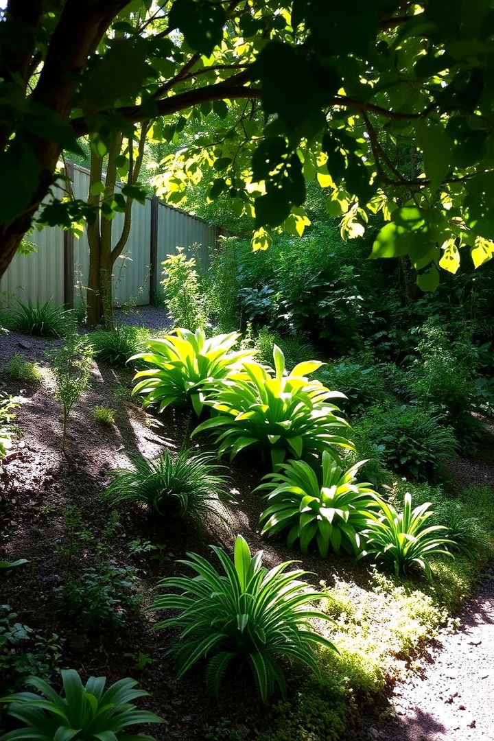 Shade Adaptive Planting - 22 Sloped Garden Ideas