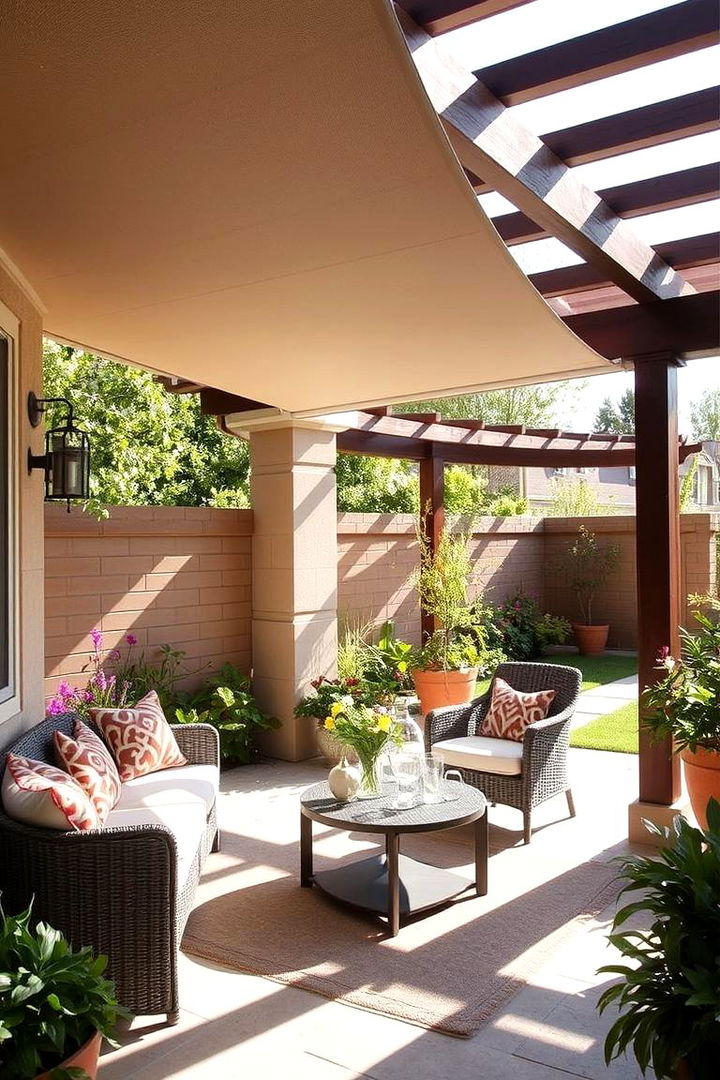 Shade Creation Ideas - 22 Small Patio Ideas