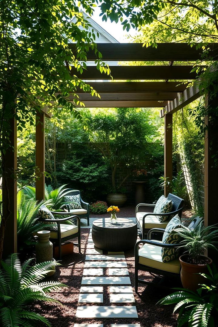 Shade Loving Garden Retreat - 22 Patio Garden Ideas