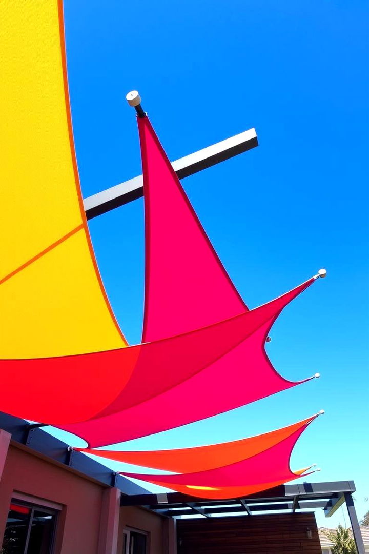 Shade Sails for Pergolas - 22 Pergola Shade Ideas