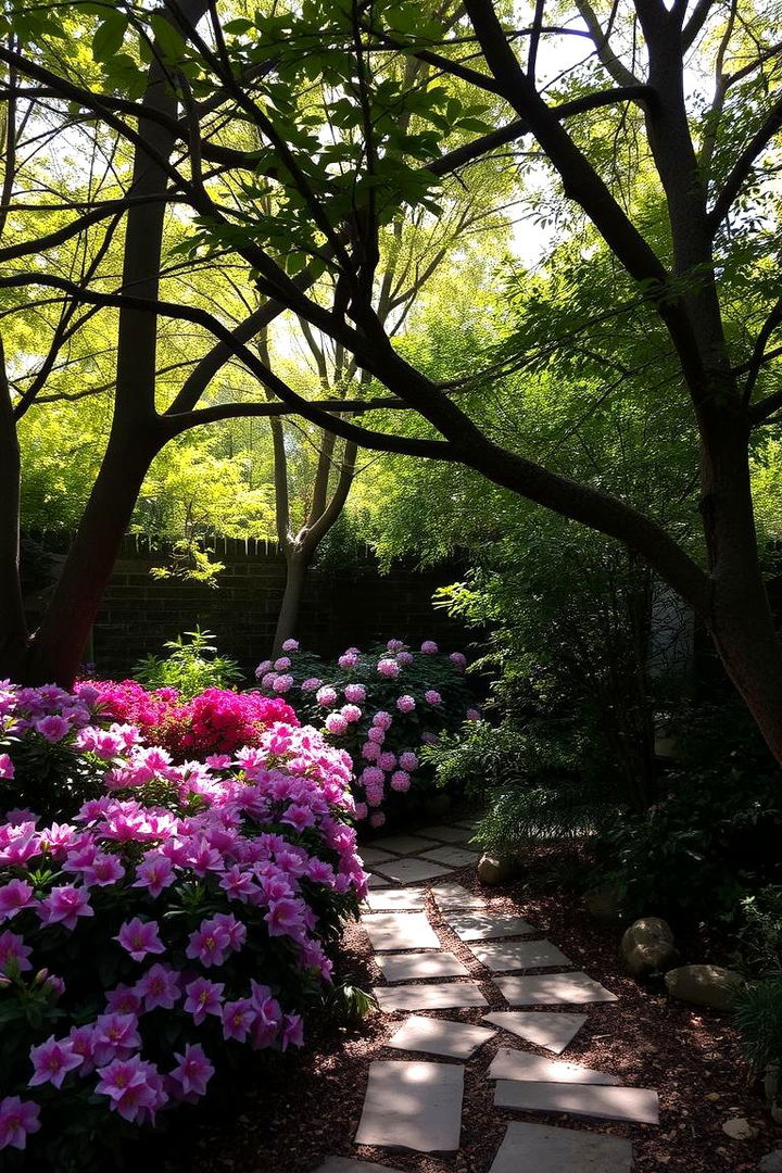 Shaded Sanctuary Azalea Garden - 22 Azalea Garden Ideas