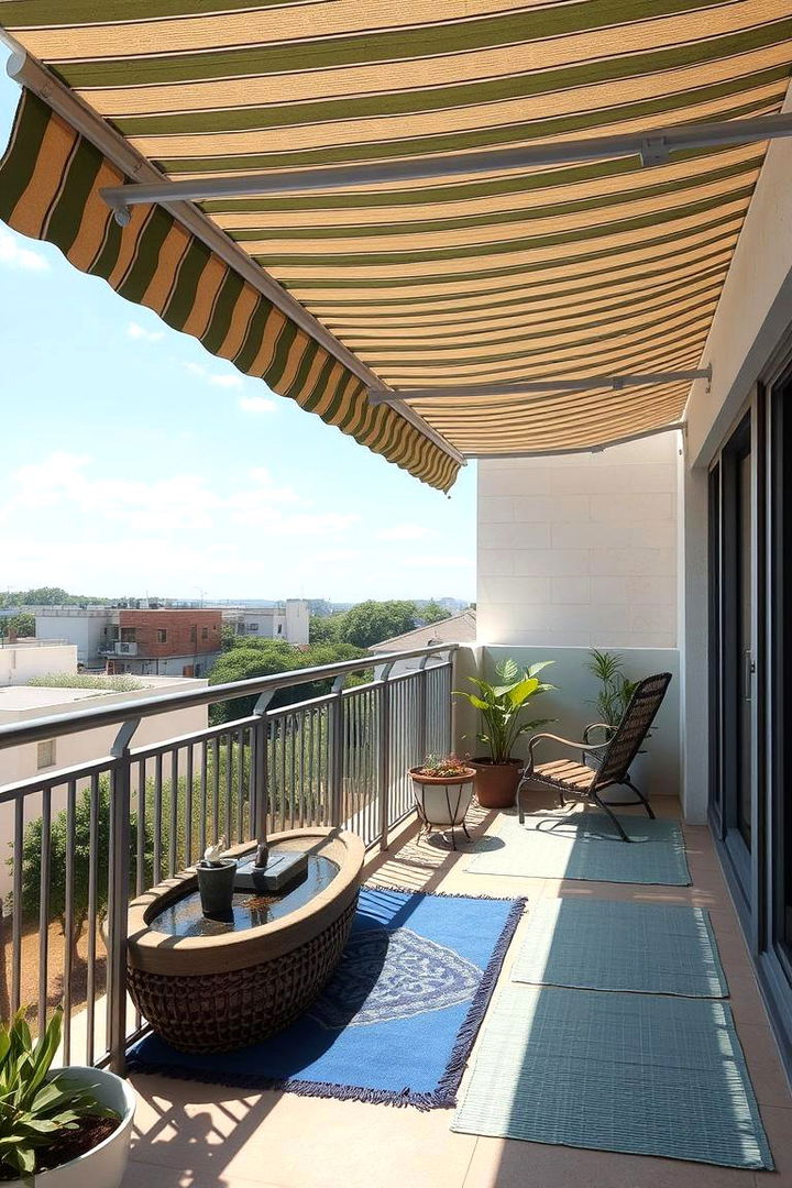 Shaded Summer Sanctuary - 22 Dog Balcony Ideas