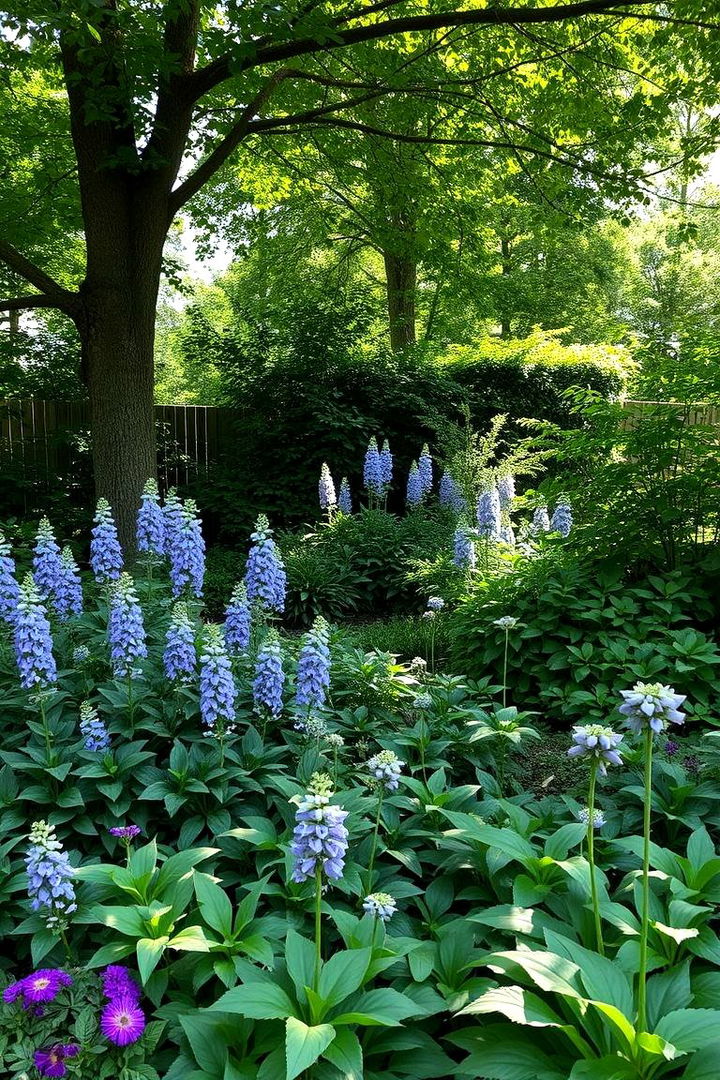 Shady Retreat Sanctuary - 22 Perennial Flower Bed Ideas