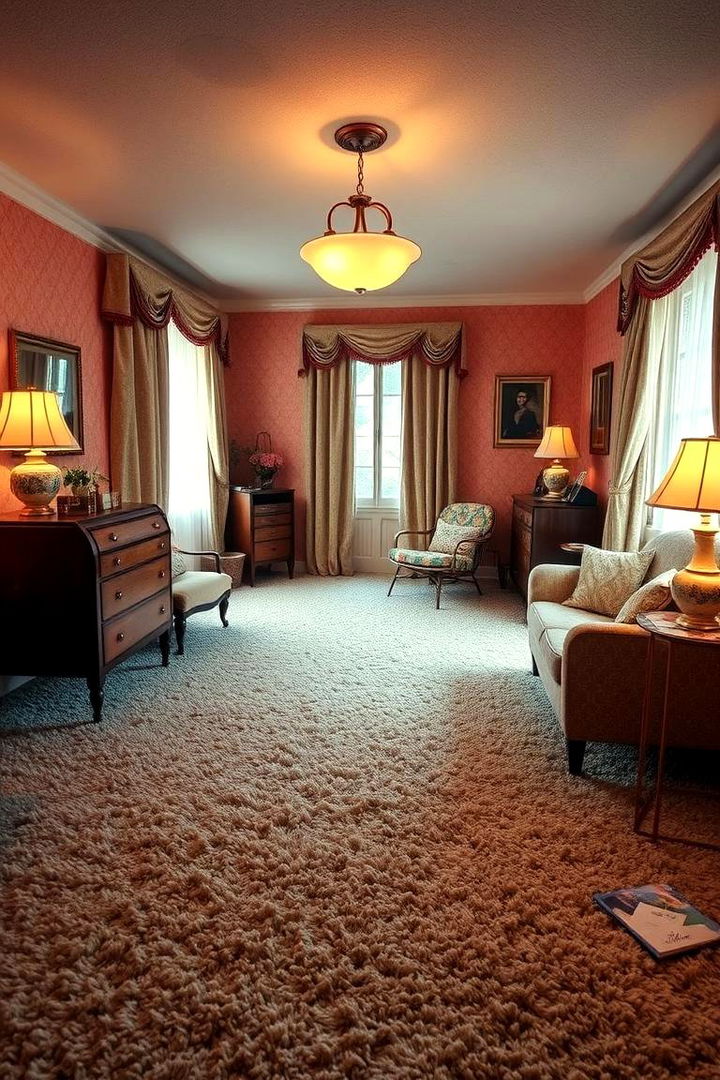 Shag Carpets Revival - 22 60s Bedroom Ideas