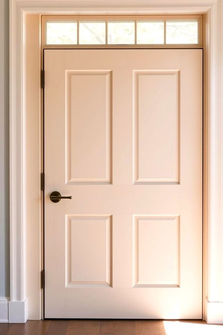 Shaker Style Simplicity - 22 Farmhouse Front Door Ideas
