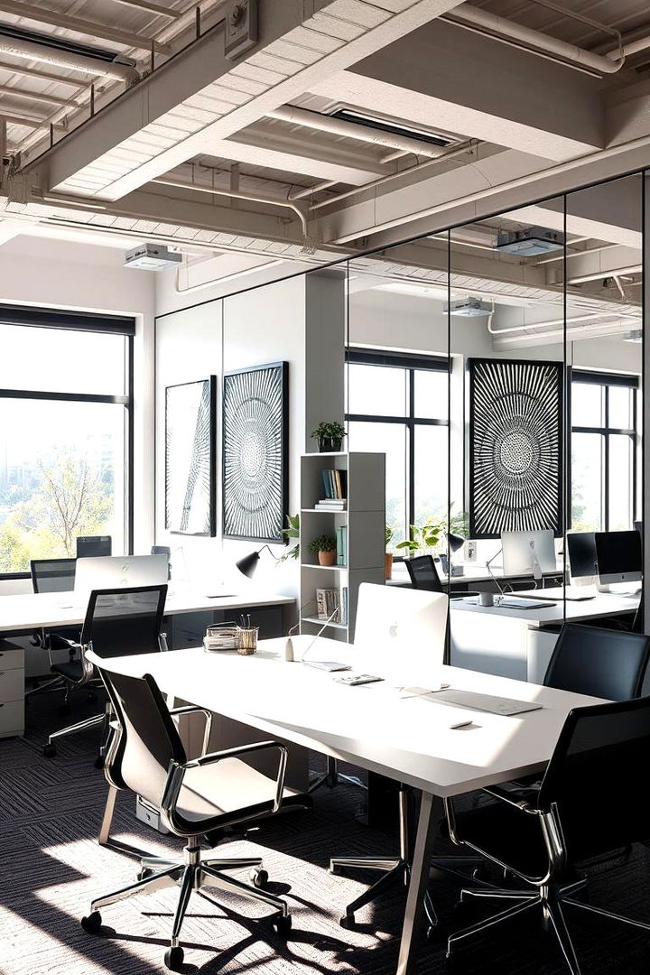 Shared Wall Office Concept - 22 Home Office for Couples Ideas and Designs