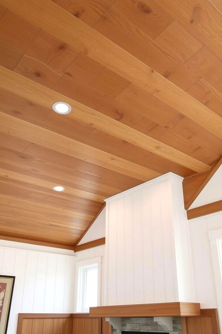 Shiplap Accent Walls and Ceilings Combo - 22 Shiplap Ceiling Ideas