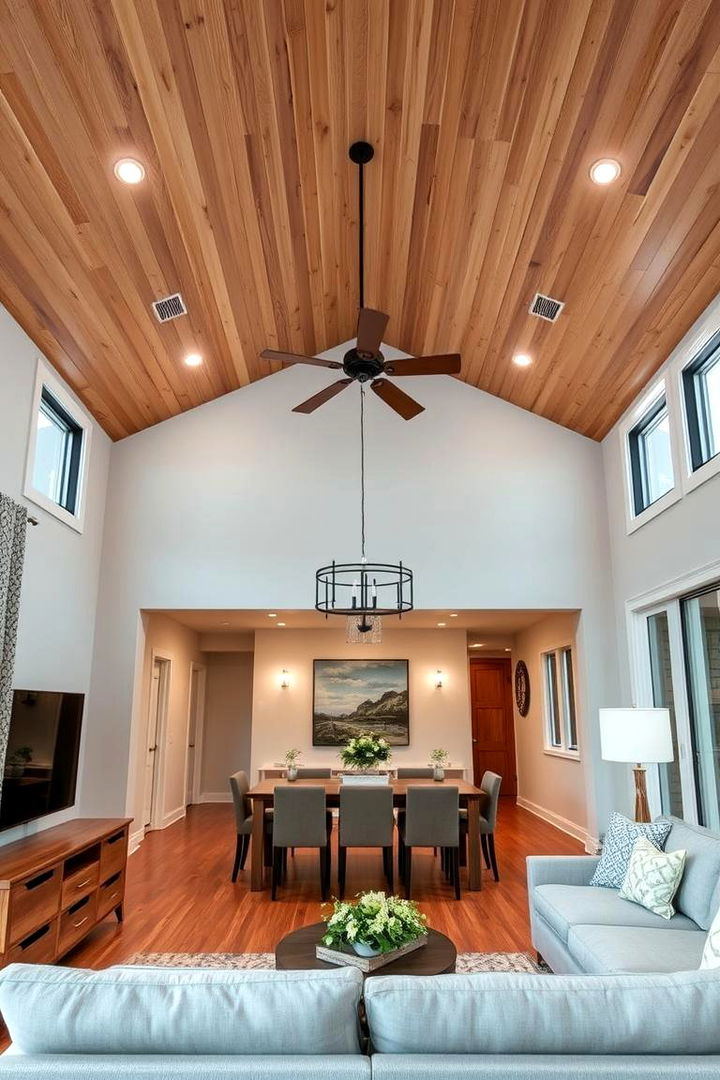Shiplap Ceilings Elevating Home Aesthetics - 22 Shiplap Ceiling Ideas