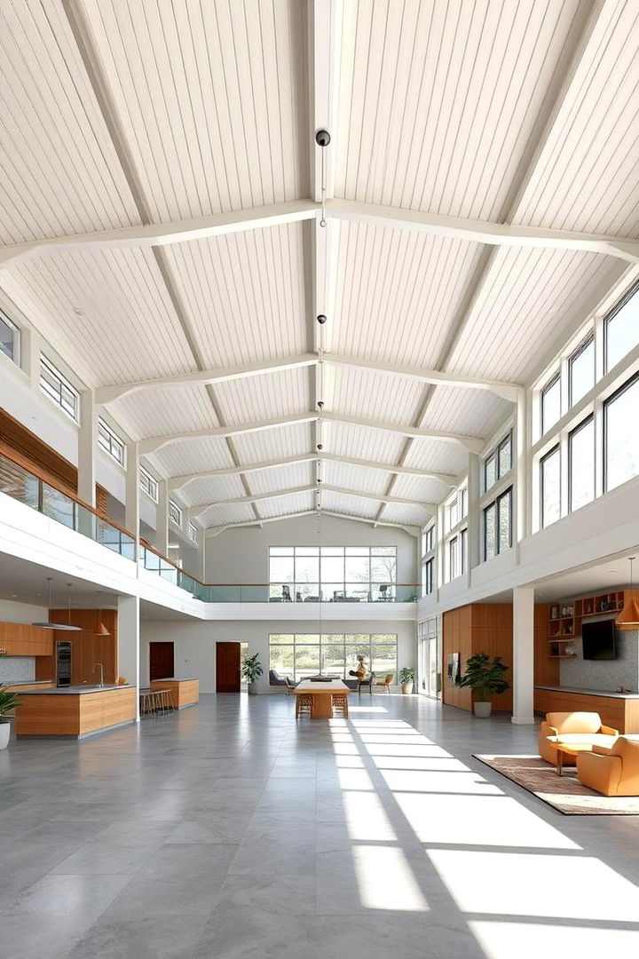 Shiplap Designs for Open Plan Areas - 22 Shiplap Ceiling Ideas