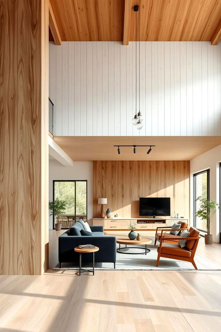 Shiplap as an Elegant Room Divider - 22 Shiplap Wall Ideas