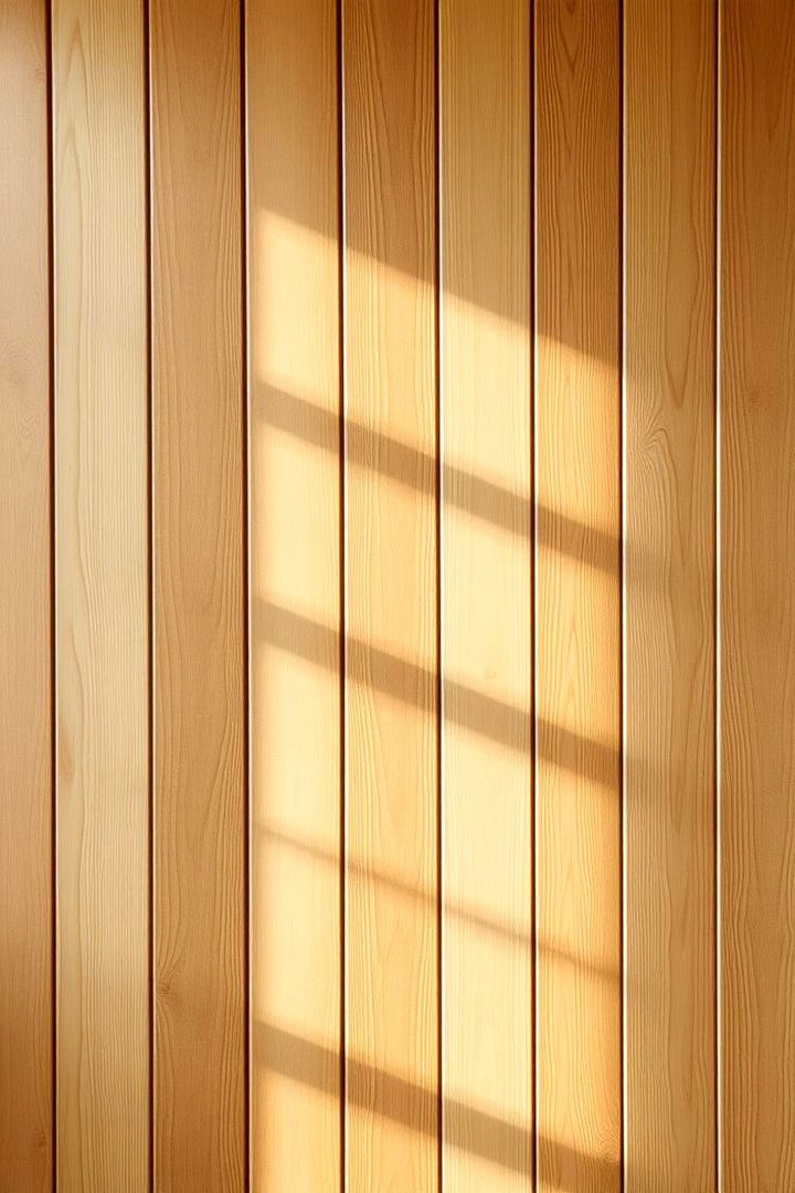 Shiplap with Natural Wood Tone - 22 shiplap accent wall ideas