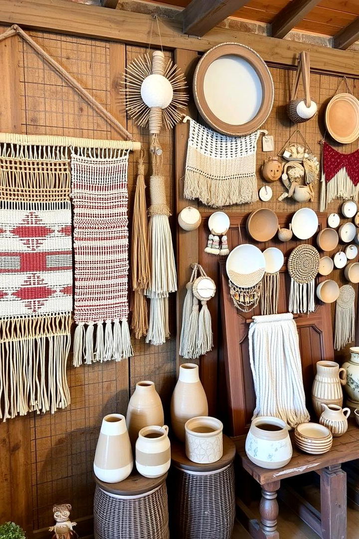 Showcasing Artisan Handicrafts - 22 Cottage Decorating Ideas