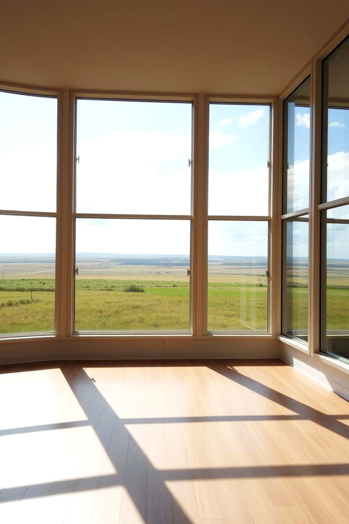 Showcasing Expansive Prairie Windows - 22 Prairie-style Interior Design Ideas