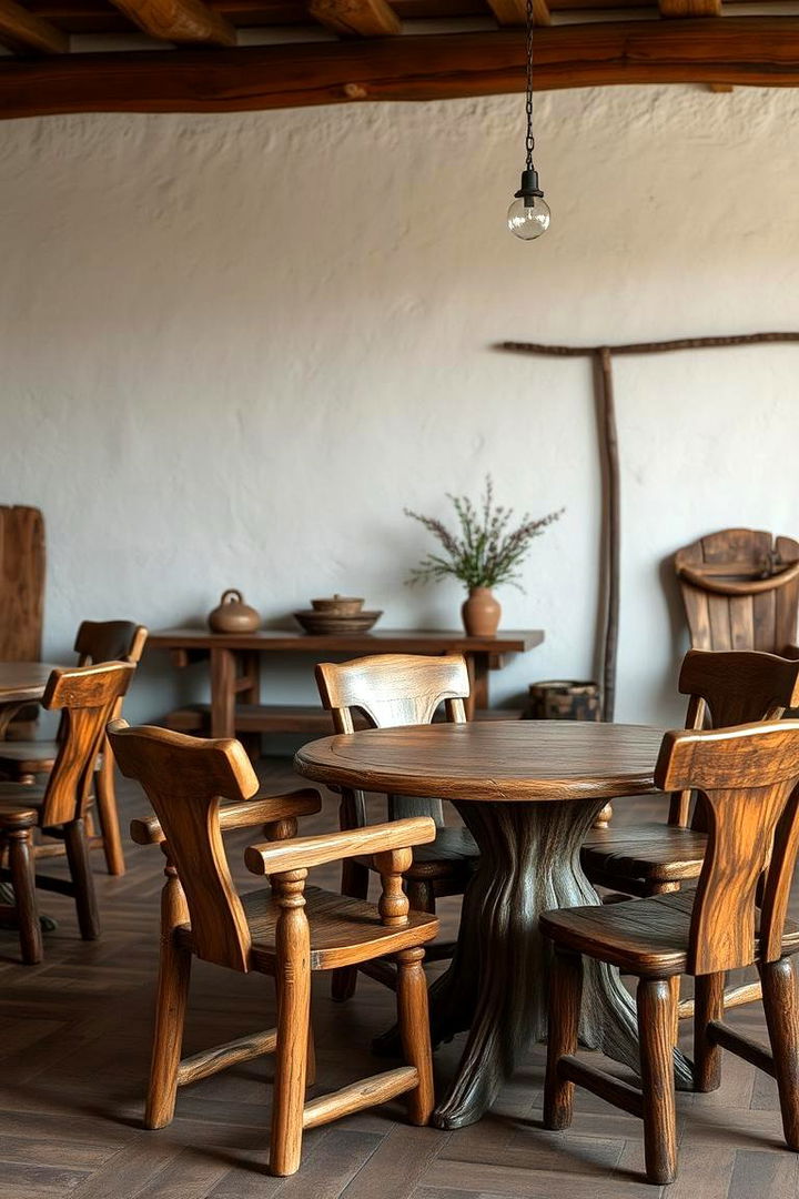 Showcasing Handmade Furniture - 22 Primitive Living Room Ideas