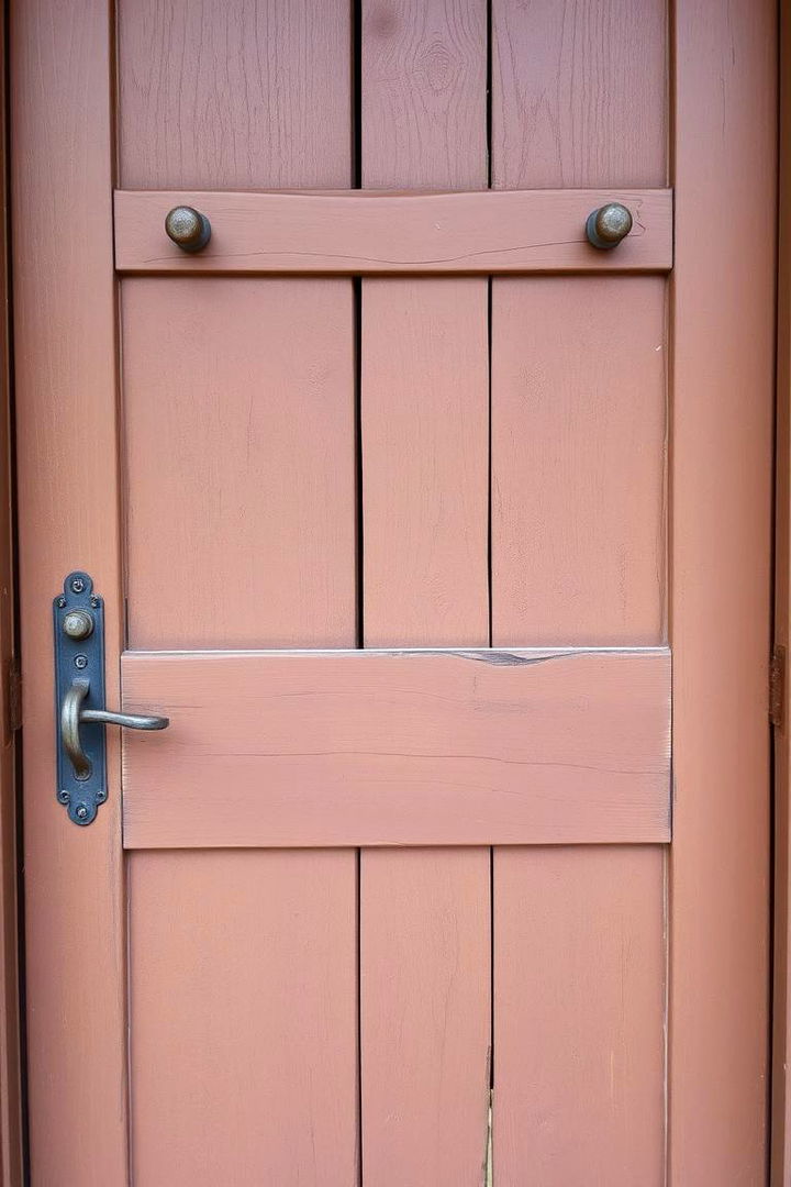 Showcasing Rustic Charm - 22 Brown House Front Door Colors