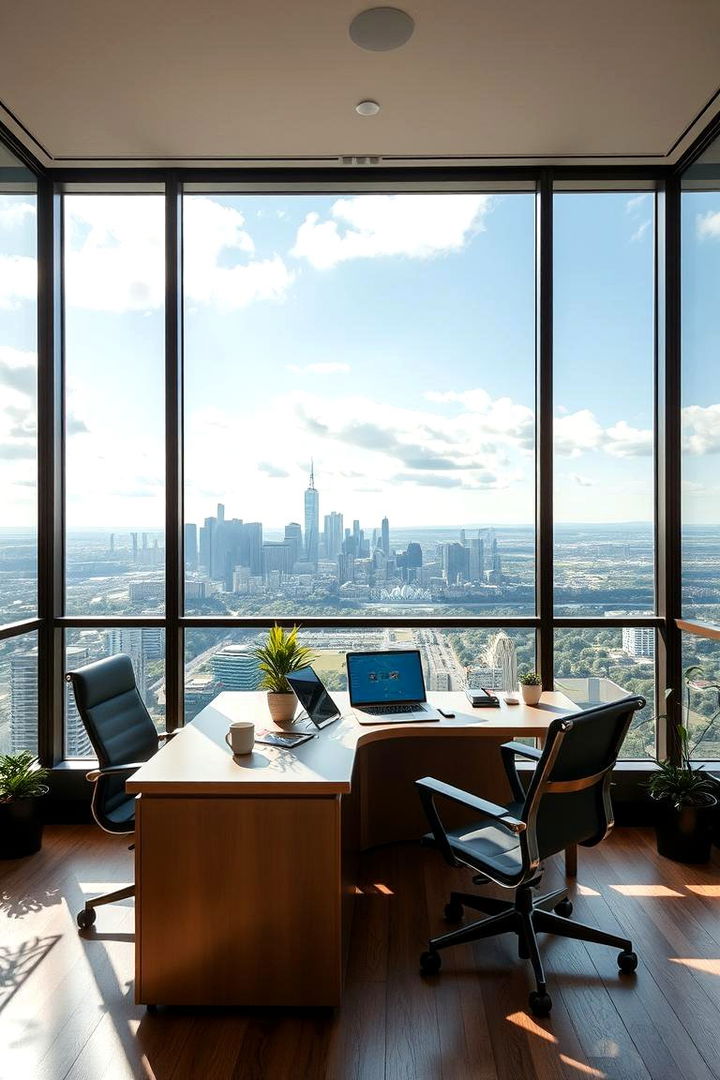 Showcasing an Inspiring View - 22 Balcony Office Ideas