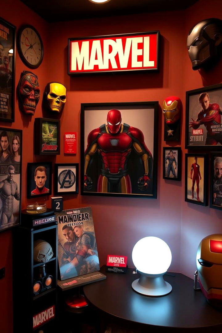 Signature Character Corners - 22 Marvel Bedroom Ideas