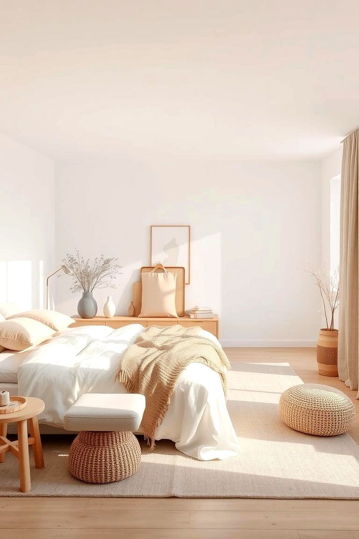 Simple Bedroom Sanctuaries - 22 Minimalist Interior Design Ideas