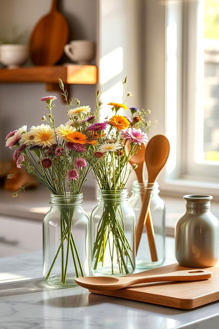 Simple Nature Inspired Accents - 22 Primitive Kitchen Ideas