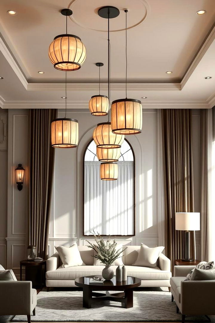Simple and Elegant Lighting - 22 Japanese Style Living Room Ideas