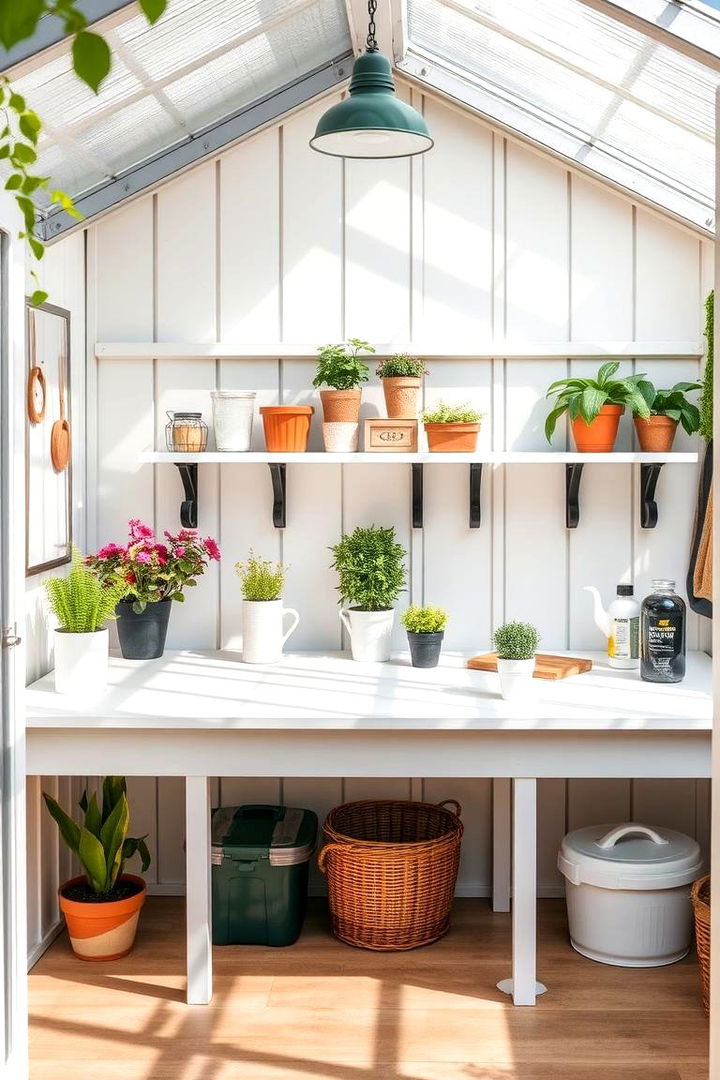 Simplified Maintenance Solutions - 22 Greenhouse and Shed Combo Ideas