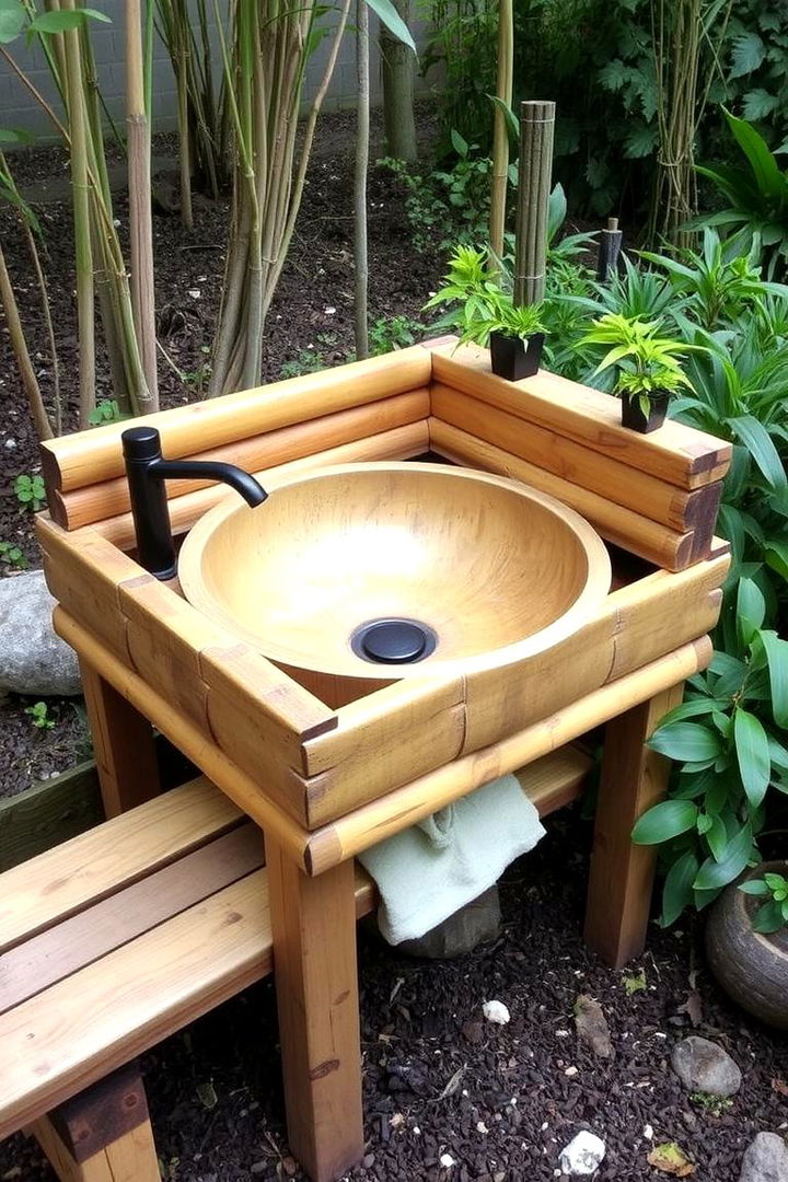 Sinks with Sustainable Materials - 22 outdoor sink ideas