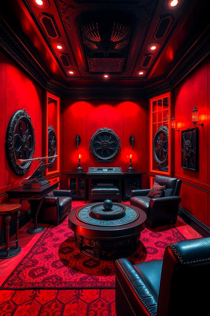 Sith Red Ambiance Chamber - 22 Star Wars Room Ideas