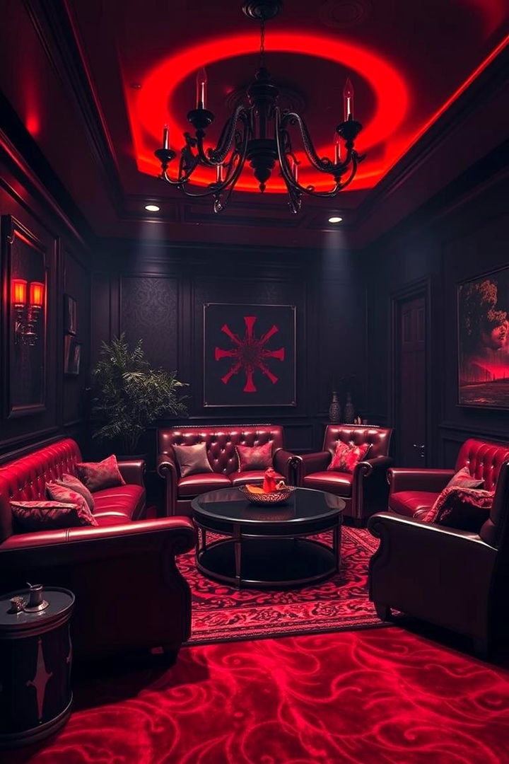 Sith Sanctuary Den - 22 Star Wars Man Cave Ideas