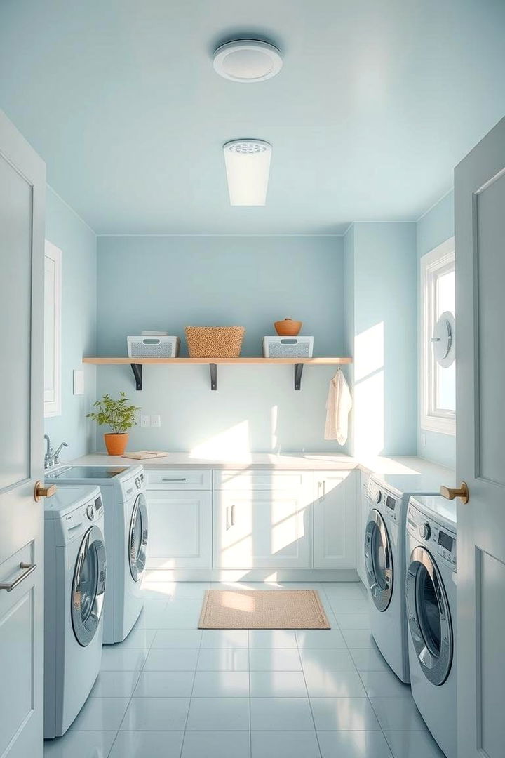 Sky Blue Refresh - 22 Blue Laundry Room Ideas