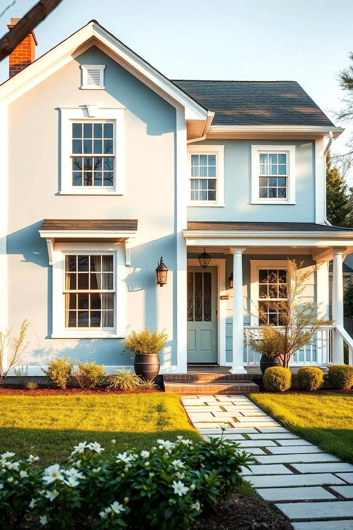 Sky Blue Serenity - 22 Blue Exterior House Colors