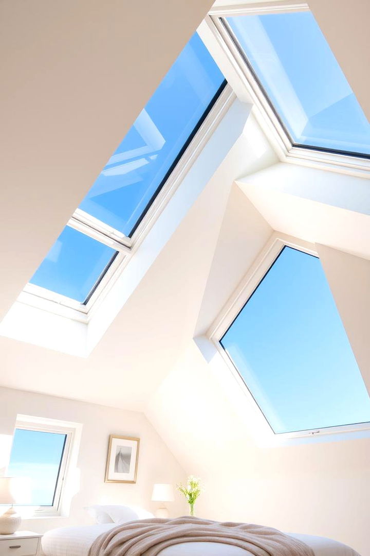 Skylight and Dormer Combo - 22 Bedroom Window Ideas
