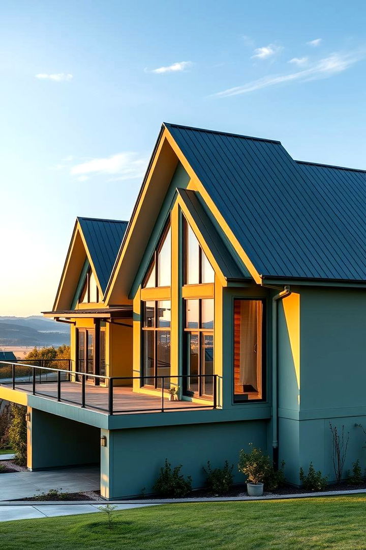 Skyline Rooflines Innovation - 22 Sage Green House Exterior Ideas