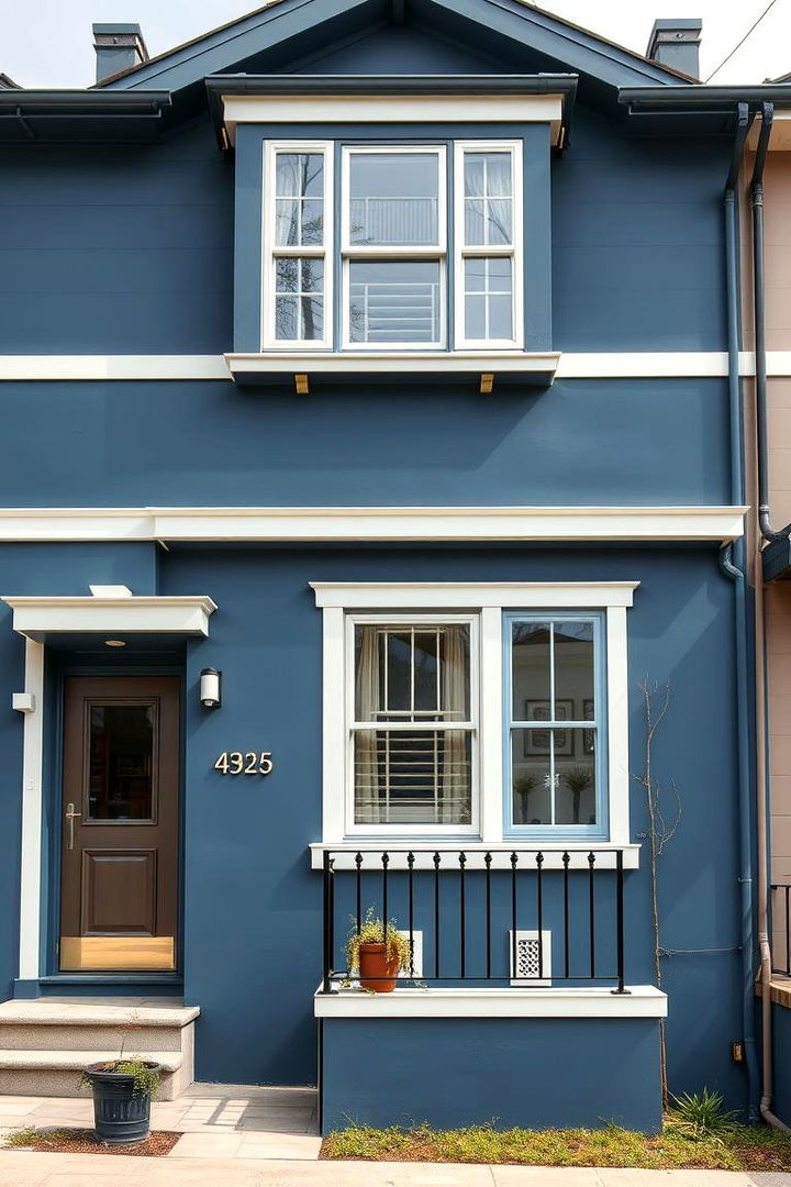 Slate Blue Modernity - 22 Blue Exterior House Colors