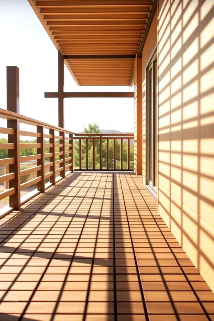 Slatted Sunlit Platform Deck - 22 Platform Deck Ideas