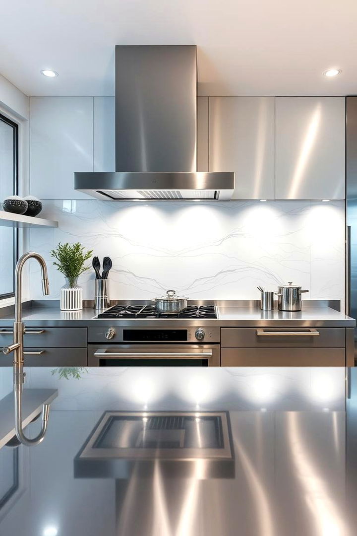Sleek Aesthetic Appeal - 22 Kitchen With Stainless Steel Appliances