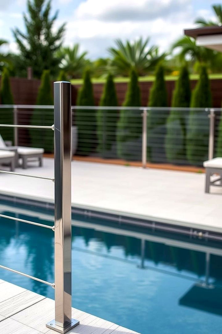 Sleek Cable Railing Designs - 22 Pool Fence Ideas