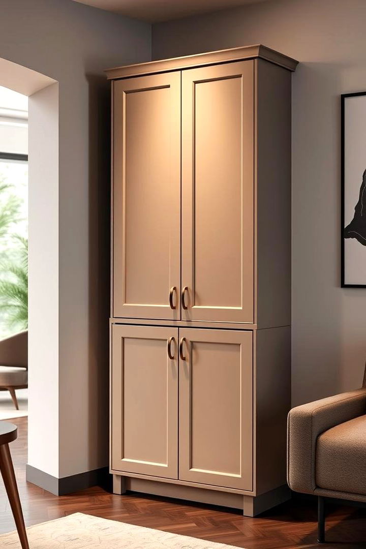 Sleek Contemporary Corners - 22 Corner Cabinet Ideas