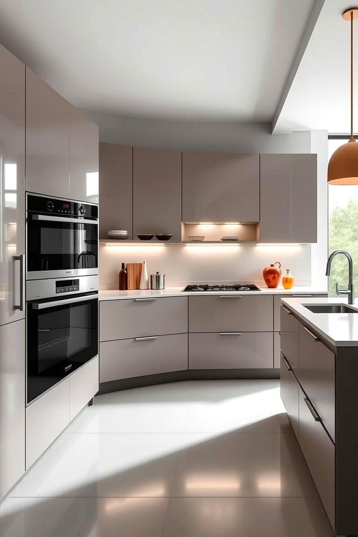 Sleek Contemporary Kitchen - 22 Italian Kitchen Design Ideas