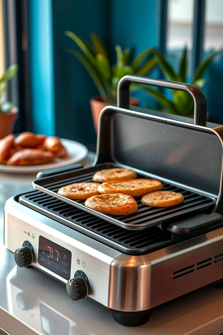Sleek Electric Grill - 22 Small Kitchen Appliances List