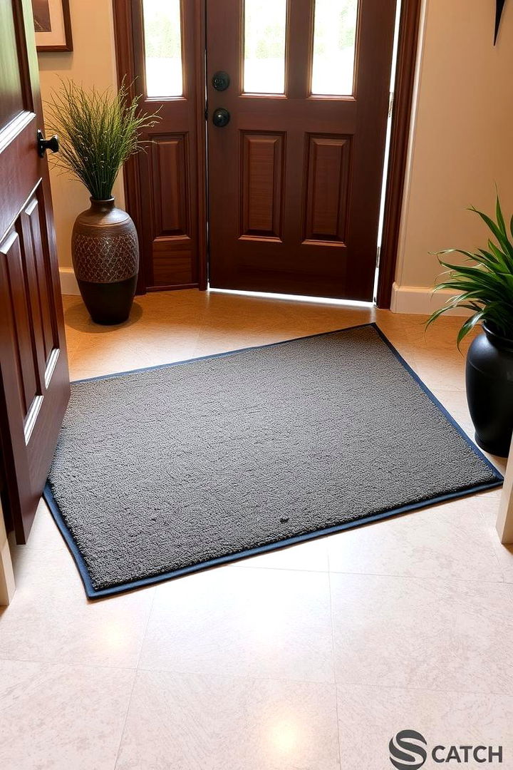 Sleek Entryway Mats - 22 Mud Room Ideas