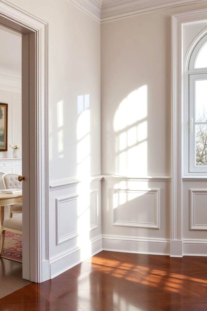 Sleek High Gloss Options - 22 Living Room Wainscoting Ideas