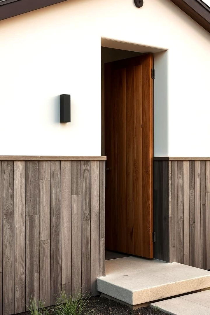 Sleek Lines with Soft Textures - 22 modern cottage house exterior ideas