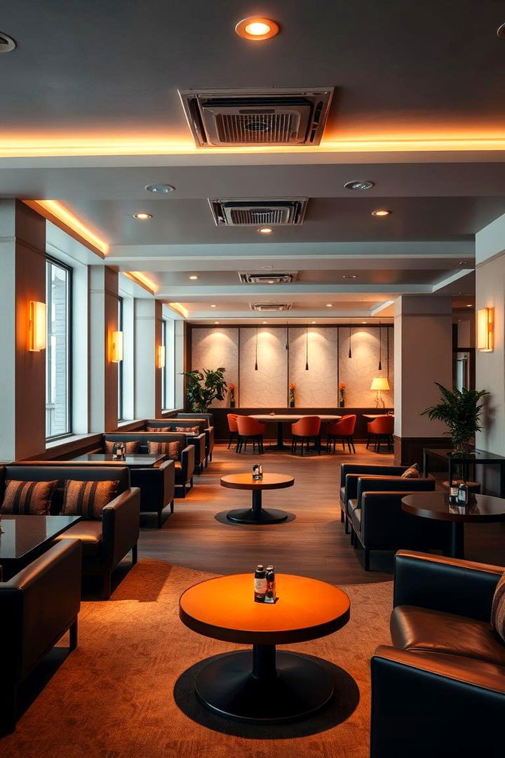 Sleek Lounge Decor - 22 1990s Interior Design Ideas