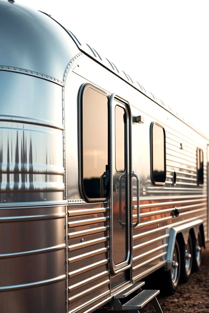 Sleek Metal Siding Statement - 22 Mobile Home Siding Design Ideas