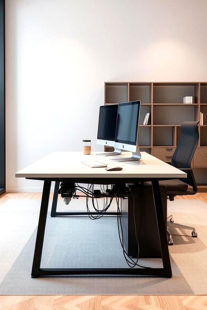 Sleek Modern Desk Options - 22 Home Office Ideas for Him