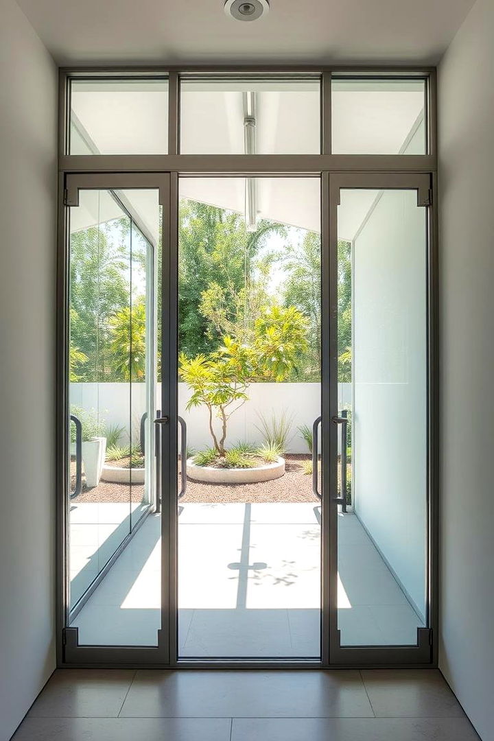 Sleek Modern Glass Enclosure - 22 Hot Tub Enclosure Ideas
