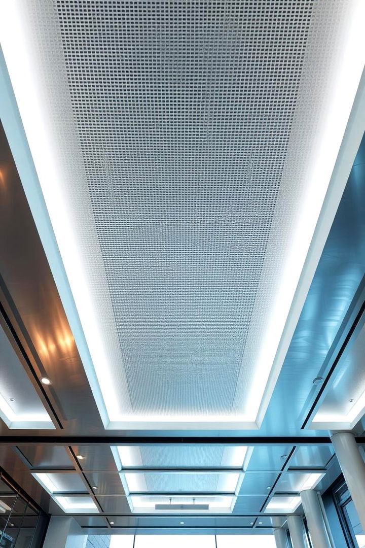 Sleek Modern Materials - 22 Coffered Ceiling Ideas