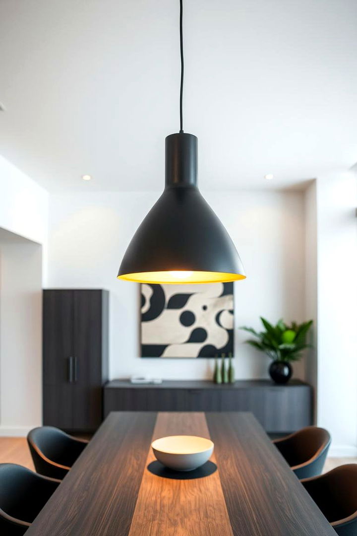 Sleek Pendant Lighting - 22 Dining Room Lighting Ideas